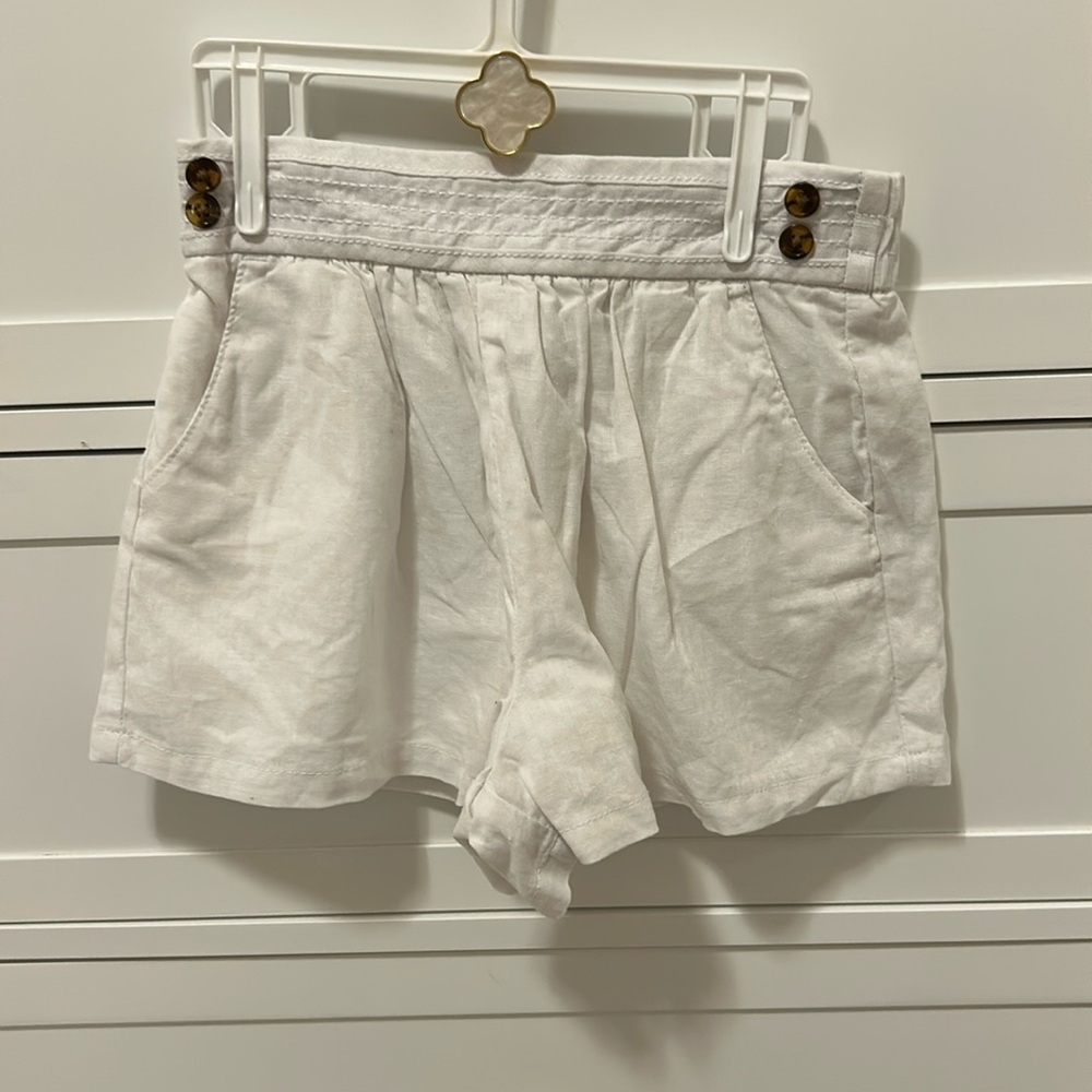 NWT Janie and Jack Girls Linen Shorts